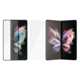 PanzerGlass - Screen Protector + Tempered Glass Case Friendly AB for Samsung Galaxy Z Fold3, transparent