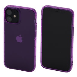 FixPremium - Case Clear for iPhone 13 mini, violet