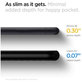 Spigen - Case Liquid Air for iPhone 7, 8, SE 2020 & SE 2022, black