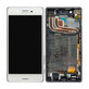 Sony Xperia X Performance F8131, F8132 - LCD Display + Touch Screen + Frame (White) - 1302-3675 Genuine Service Pack