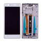 Nokia 3 - LCD Display + Touch Screen + Frame (Silver White) - 20NE1SW0001 Genuine Service Pack