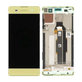 Sony Xperia XA F3111 - LCD Display + Touch Screen + Frame (Lime Gold) - 78PA3100020, 78PA3100070 Genuine Service Pack
