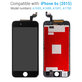 Display for iPhone 6S, Black, Touch Screen with Frame