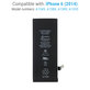 Battery for iPhone 6, 1810mAh