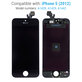 Display for iPhone 5, Black, Touch Screen with Frame