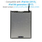 LCD Display for Apple iPad Air, iPad (5th Gen 2017)