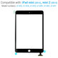 Touch Screen for iPad Mini, Mini 2, Black