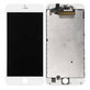 Display for iPhone 6S Plus, White, Touch Screen with Frame
