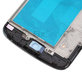 LG Nexus 4 E960 - LCD Display + Touch Screen + Frame (Black) TFT