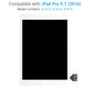 LCD Display for iPad Pro 9.7" (2016), White, Touch Screen without Frame