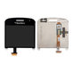 Blackberry Bold Touch 9900 - LCD Display + Touch Screen + Frame Verzia 002 (Black) TFT