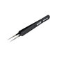 Vetus ESD-14 - Antistatic Metal Tweezer with Straight-Pointed Tip (110mm)