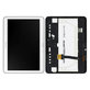 Samsung Galaxy Tab 4 10.1 T530 - LCD Display + Touch Screen + Frame (White) - GH97-15849B Genuine Service Pack