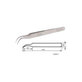 Vetus ST-15 - Professional Metal Tweezer with Curved Tip (120mm)