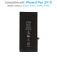 Battery for iPhone 8 Plus, 2691mAh