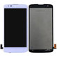 LG K8 K350N - LCD Display + Touch Screen (White) TFT