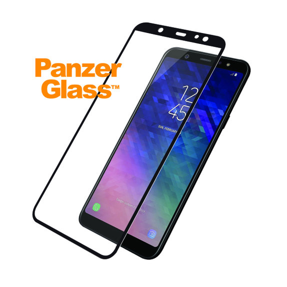 PanzerGlass - Tempered Glass for Samsung Galaxy A6+ (2018) black