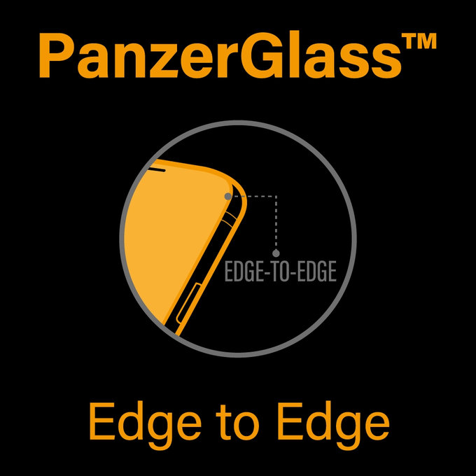 PanzerGlass - Tempered Glass for Samsung Galaxy A6+ (2018) black