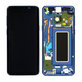 Samsung Galaxy S9 G960F - LCD Display + Touch Screen + Frame (Coral Blue) - GH97-21696D, GH97-21697D Genuine Service Pack
