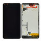 Microsoft Lumia 640 - LCD Display + Touch Screen + Frame (Black) TFT