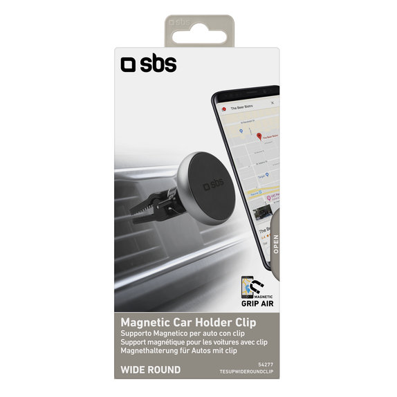 SBS - Car Vent Holder, Magnetic, black