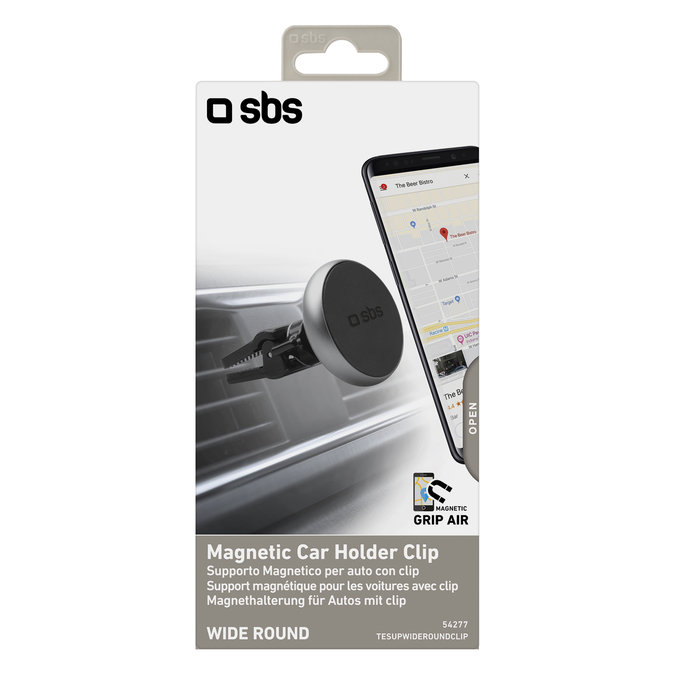 SBS - Car Vent Holder, Magnetic, black