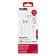SBS - Headphones with Microphone, Lightning, white