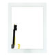 Touch Screen with Home Button for iPad 3, iPad 4, White
