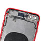 Apple iPhone 8 Plus - Rear Housing with Small Parts (Red)