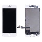 Display In-Cell for iPhone 7, White, Touch Screen with Frame, FixPremium
