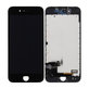 Display In-Cell for iPhone 7, Black, Touch Screen with Frame, FixPremium