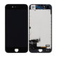 Display In-Cell for iPhone 8, SE (2020), SE (2022), Black, Touch Screen with Frame, FixPremium