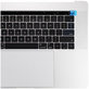 Apple MacBook Pro 15" A1707 (Late 2016 - Mid 2017) - Top Keyboard Frame + Keyboard US + Microphone + Trackpad + Speakers (Silver)