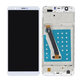Huawei P Smart - LCD Display + Touch Screen + Frame (White) TFT