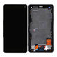 Sony Xperia Z3 Compact D5803 - LCD Display + Touch Screen + Frame (Black) TFT
