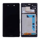Sony Xperia Z3 D6603 - LCD Display + Touch Screen + Frame (Black) TFT