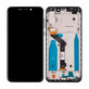 Motorola One (P30 Play) - LCD Display + Touch Screen + Frame (Black) TFT