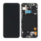 Samsung Galaxy A40 A405F - LCD Display + Touch Screen + Frame (Black) - GH82-19672A, GH82-19674A Genuine Service Pack