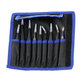 ESD Antistatic Stainless-Steel Tweezer Set 9in1