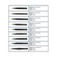 ESD Antistatic Stainless-Steel Tweezer Set 9in1