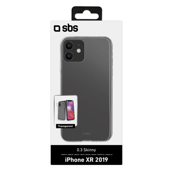 SBS - Case Skinny for iPhone 11, transparent