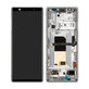 Sony Xperia 5 - LCD Display + Touch Screen + Frame (Grey) - 1319-9455 Genuine Service Pack