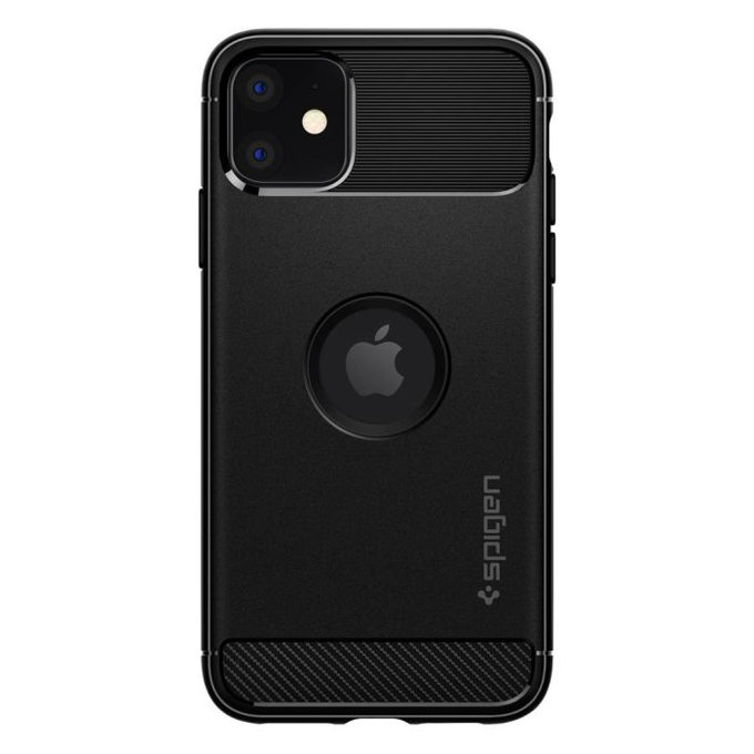 Spigen - Case Rugged Armor for iPhone 11, black