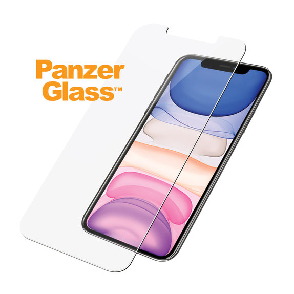 PanzerGlass - Tempered Glass Standard Fit for iPhone XR & 11, transparent