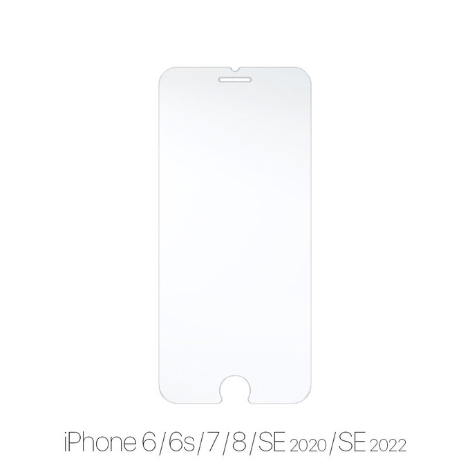 FixPremium Glass - Tempered Glass for iPhone 6, 6s, 7, 8, SE 2020 & SE 2022