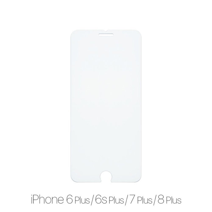 FixPremium Glass - Tempered Glass for iPhone 6 Plus, 6s Plus, 7 Plus & 8 Plus
