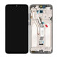 Xiaomi Redmi Note 8 Pro - LCD Display + Touch Screen + Frame (Mineral Grey) - 56000500G700, 5601100040B6 Genuine Service Pack