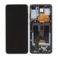 Samsung Galaxy S20 Plus G985F - LCD Display + Touch Screen + Frame (Cosmic Black) - GH82-22134A, GH82-22145A, GH82-31441A Genuine Service Pack