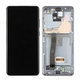 Samsung Galaxy S20 Ultra G988F - LCD Display + Touch Screen + Frame + Front Camera (Cosmic Gray) - GH82-22271B, GH82-22327B Genuine Service Pack