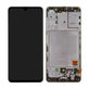 Samsung Galaxy A41 A415F - LCD Display + Touch Screen + Frame (Prism Crush Black) - GH82-22860A, GH82-23019A Genuine Service Pack
